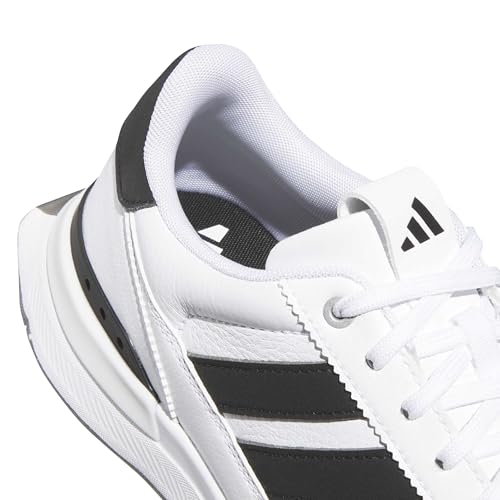 adidas Homme S2G 26 Leather Spikeless Golf Shoes, FTWR White/Core Black/FTWR White, 42 EU - 4