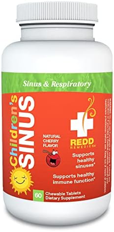 Redd Remedies, Children's Sinus Support, Immune, Respiratory and Digestive Health Formula, 60 Tablets