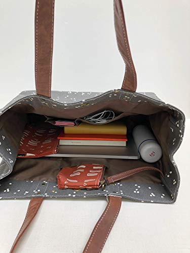Maika bolso tote de lona reciclada unisex miniatura 5
