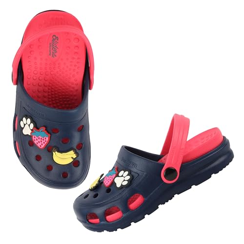 Image of Welcome Casual Slingback Clogs for Kids with Soft Sole | Slip-On Breathable, Lightweight | Comfortable & Durable | Stylish Indoor & Outdoor Sandals Clogs for Kids