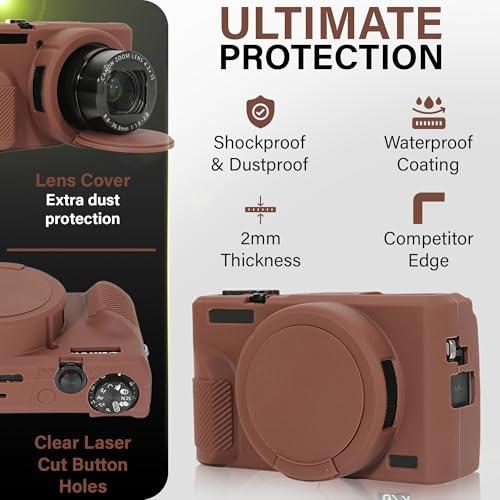 Funda de silicona para Canon PowerShot G7X Mark III miniatura 2