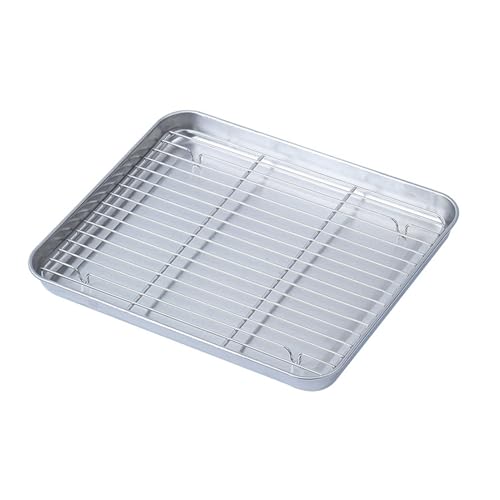 Plaque de cuisson en acier inoxydable grand modèle avec support de cuisine - 4