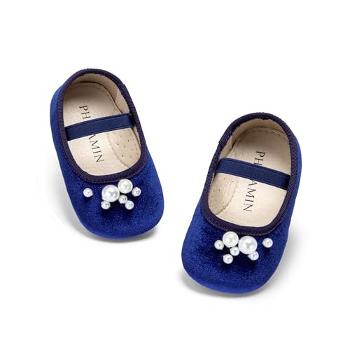 Image of PHIRAMIN Toddler Girl Mary Jane Dress Shoes-Little Girl School Uniform Shoes for Wedding Party
