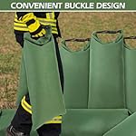 Windyun 10 Pcs Flood Water Barrier Sand Bags for Weight, 11 x 28" Thickened Long Canvas Flood Protection Sand Bags with Insert Buckle for Home Window Door Basement Garage - Image 4