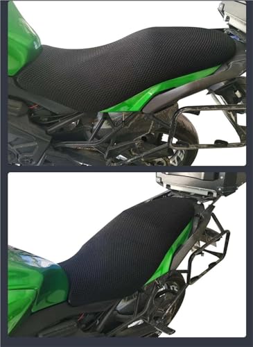 Funda para asiento Kawasaki Versys 650 en nylon negro protector 3