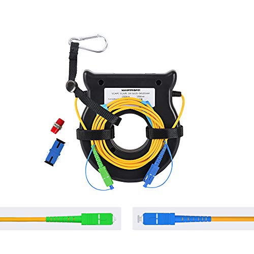 SM OTDR Launch Kabelring SingleMode 500 m, OTDR Patchkabel, OTDR Dead Zone Eliminator, Faserringe SC UPC/SC APC Cover