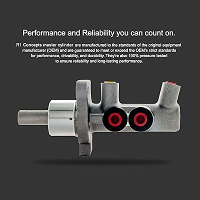Dynamic Friction Company Brake Master Cylinder 355-67115, Silver