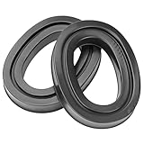 BJKing Almohadillas de gel para 3M WorkTunes Connect, protector auditivo, reducción de ruido de alta densidad, copas de gel de repuesto para Peltor Sport Tactical 300/500