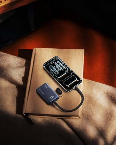 INIU Pocket Pro 10000mAh 45W Portable Charger, Pocket Size Fast Charging Power Bank, Digital Battery Level, with Lanyard USB-C Cord, for iPhone 17 16 15 Series, Samasung S25 S24 S23, and More - Image 6