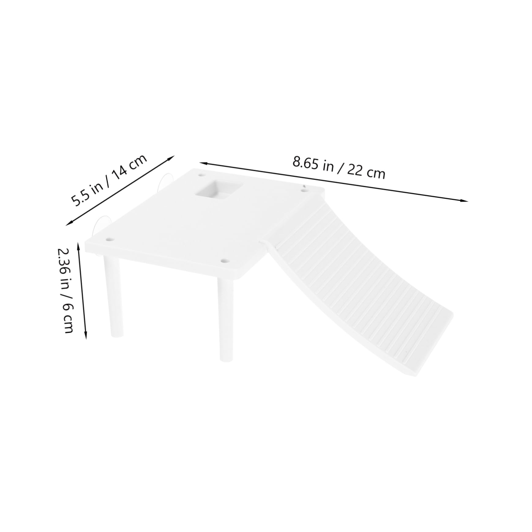 BESPORTBLE Turtle Tank Basking Platform Turtle Habitat Kit Decorative Dock Hideout Cave Enhancement