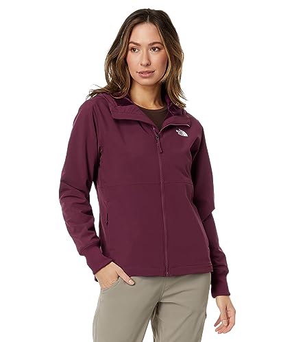 THE NORTH FACE Women's Shelbe Raschel Fleece Hooded Jacket, Boysenberry, XX-Large