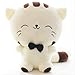 Cylficl. Carino Kawaii Gatto con Bow Peluche Bambole Giocattoli 45 cm, Regalo farcito Morbido Bambola Cuscino Divano del Divano Cuscino Regalo Decorazione del Partito