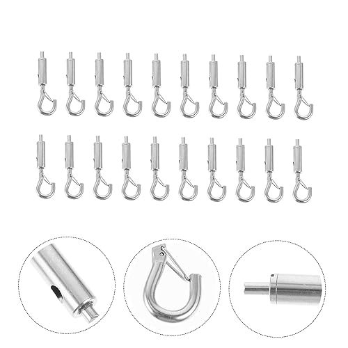20 piezas Tensores para Cables de Acero en Cobre para Suspensión y Tensado miniatura 3