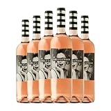 Uvas Felices Sospechoso Vino de la Tierra de Castilla 75 cl Vino rosado (Caja de 6 Botellas de 75 cl)