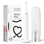 Spotlight Oral Care Sonic Pro Electric Toothbrush - Made by Dentists | Award Winning | Advanced Sonic Technology (50,000 Strokes/min) | 4 Customisable Modes | Up to 70-Day Battery | Gentle on Gums