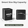 ZOMCHI Razor Blade Bank for Safety Razor Blade Storagement, Used Double Edge Safety Razor Blade Disposal Case (Black)