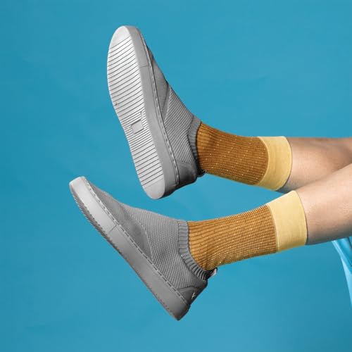 Image of YOHO Men's Freestep Spacious And Casual Slip On Shoes | Comfortable For Long Hours Of Walking | Outperforms Memory Foam | Arch Support Insole