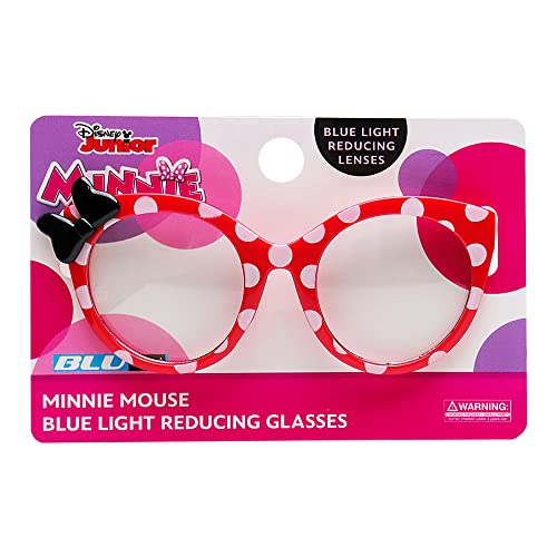 Image of Sun-Staches Disney Blue Light Blocking Glasses | Boys and Girls | Mickey or Minnie Style Protection | One Size Fits Most Kids