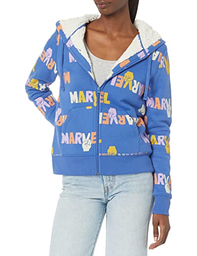 Ya en mundofriki.es: Amazon Essentials Disney | Marvel | Star Wars | Princess Sudadera con Capucha y Cremallera Completa de Forro Polar Mujer, Marvel Multi Peace, M