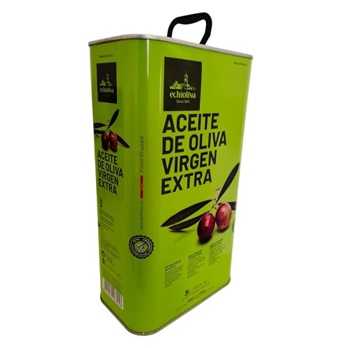 Aceite de Oliva Virgen Extra 3L – AOVE Gourmet Español Prensado en Frío – Lata Opaca de Alta Conservación – Ideal para Cocina Mediterránea y Uso Familiar