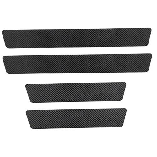 Shitoomfe 51K2504 Kohlefaser Türschweller Schutz 4er-Set