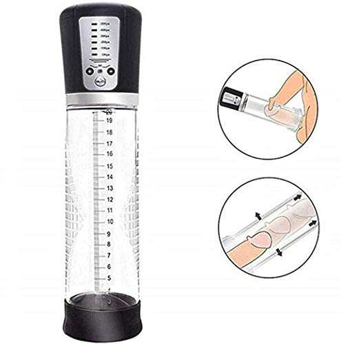 Male Enhancement Growth Pump Pump Male 8 Inch Automatic Men's Vacuum Pump Enlargement Pen ~ Set Vacuum Unit Pump Household Cup Tool