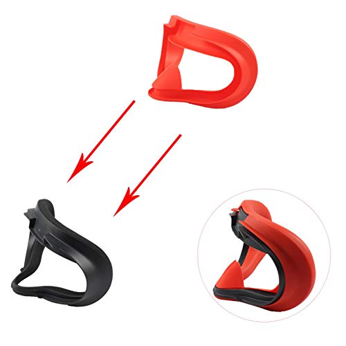 Jannyshop VR Eye Silicone Cove Eye Pad Washable and Nonslip and Sweat-Absorbent Compatible with Oculus Quest 2 VR Eye… - Image 6