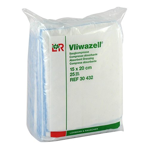 Vliwazell medicazioni assorbenti sterile 15 x 20 cm