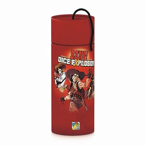 DV Games Bang Dice Explosion - Juego de dados - para 3 a 8 jugadores y a partir de 8 años | Ya disponible en tu tienda friki favorita! En mundofriki.es!