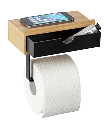 Wenko 24754100 Bambusa Wooden Toilet Paper Holder thumb #5