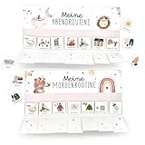Wochenplaner für Kinder mit klarer Routine – Tagesplaner & Aufgabentafel für Schule und Zuhause, inkl. To-Do Liste, ideal für Morgen- und Abendroutine, fördert Selbstständigkeit und Struktur im Alltag