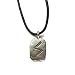 Rune Sigel Pewter Pendant on Corded Necklace, Ancient Runes Collection