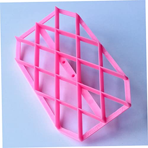 Molde para fondant y cortadores decorativos rosa miniatura 7