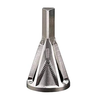 Stainless Steel Deburring External Chamfer Tool Drill Bit Home DIY Workshop Triangle Hexagon Shank Bolt Rebar Burr Removal Tool
