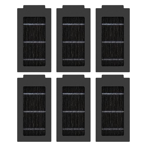 (6 Stück) T50 Pro Ersatz-HEPA-Filter Kompatibel mit ECOVACS DEEBOT T50 Pro/ T50 Omni/ T50 Pro Omni/ T30C Omni Robot Erstaubsauger, Staubsauger filter, Ersatzteil filter, Filter set
