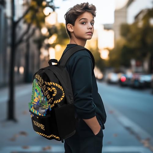Wdktrgetd Car Pattern Custom Backpack
