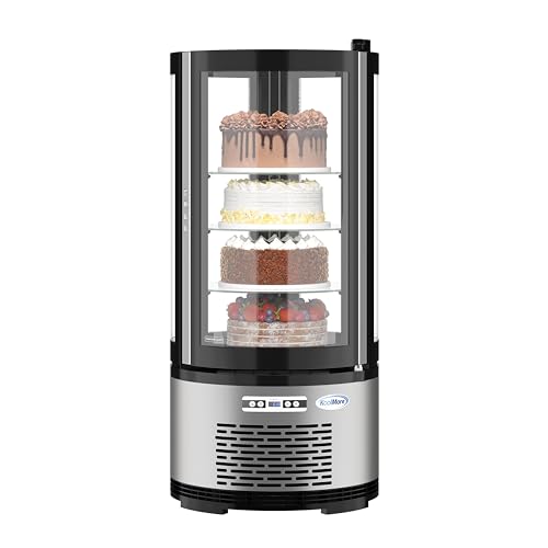 KoolMore 19 in. Circular Display Case