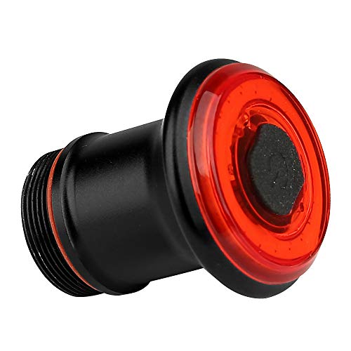 Andoer Lanterna traseira para bicicleta lanterna elétrica recarregável à prova d'água luz traseira