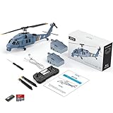 YGWXYYZJ Hélicoptère radiocommandé L2 HD Appareil Haute Performance avec écran intégré contrôleur Moteur brushless 6 canaux sans Barre de stabilisation pour la Photographie aérienne