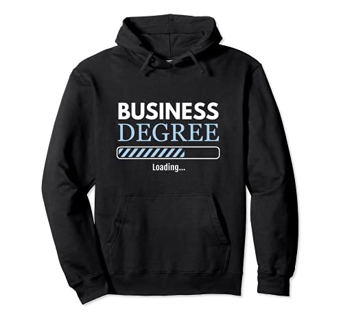 Business Student Business Degree Loading Business Person Sudadera con Capucha