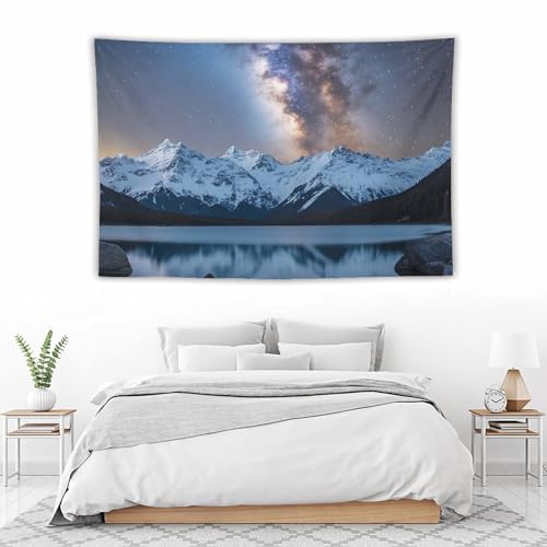 Tapisserie murale grand format pour masquer un mur vide sans percer - 6