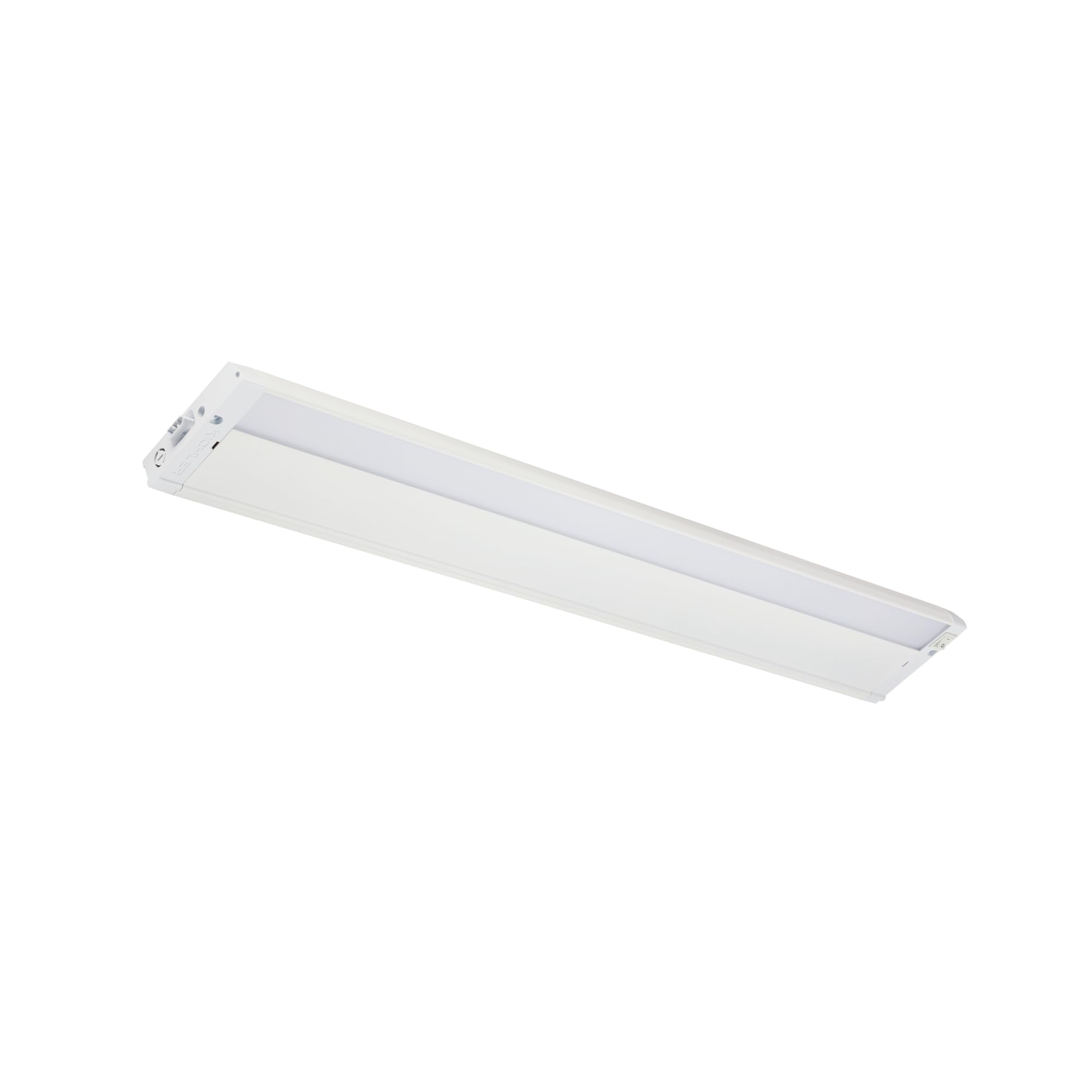 Kichler 4U Series 30" 120V LED Under Cabinet Light in White, 3000K, (30" L x 4.5" W x 1" H), 4U30K30WHT
