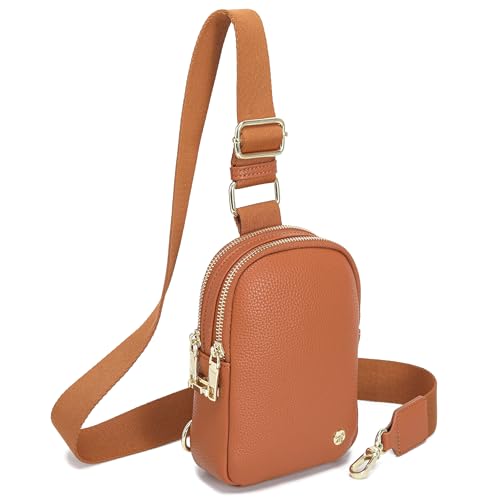 Image of INICAT Lightweight Small Crossbody Sling Bag for Women | Mini Travel Purse,Multi-pocket with Card Slots,Durable Vegan Leather,Everyday Carry