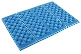 he andi 1pcs Waterproof Foldable Folding Foam Mat Chair Cushion Seat Pads (Blue, Green, Red, Orange, Purple.) (Blue-2)