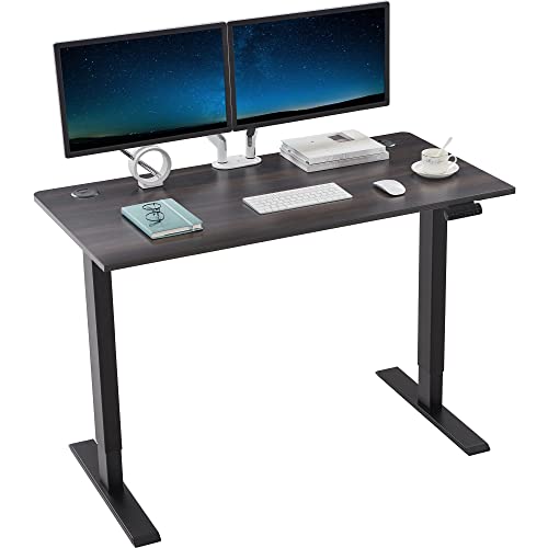 Soohow Smart Advanced Standing Desk, Dual Motor Electric Adjustable Height Desk For Home Office, Sit To Stand Desk Laptop Computer Writing Office Desks & Workstations With 3 Pre-Set And Usb Port 48 #TOP7