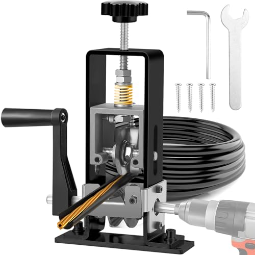 Kabelschälmaschine für 1-25 mm Kabel, Automatische Kabel Abisolierwerkzeug, 3 Kanal Kabelabisoliermaschine Für Kabelbäume, Audiodatenleitungen, Recycling und Demontage