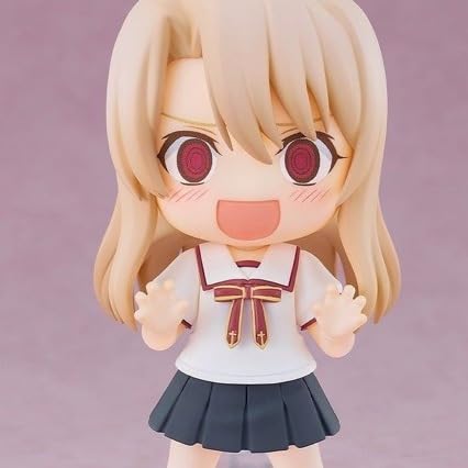 Illyasviel Einzbern - Statuette Qversion mobili, 10 cm, regalo per statua in pvc