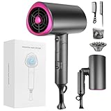 BUTBU 2 en 1 Secador de Pelo, Gris