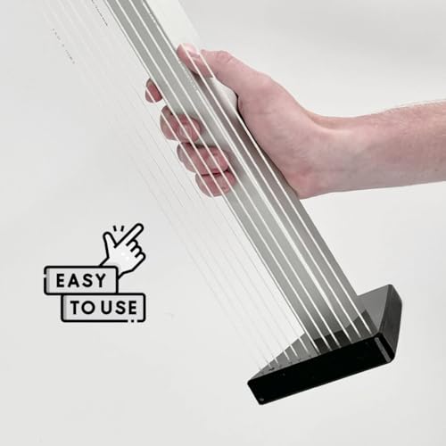 My Floorball Passer Pro 2.0 – Floorball Ball Rebounder & Passing Trainer – Trainingsgerät mit Rebound-Funktion für Unihockey Passübungen & Techniktraining für Kinder & Erwachsene