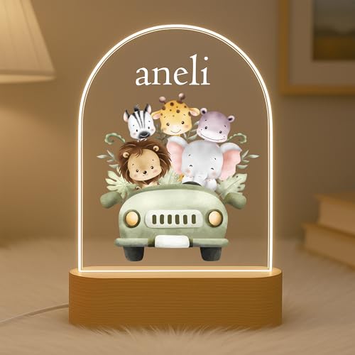 Image of Acrylic Customized Name LED Lamp Personalized Night Light with Name Custom Gift for Anniversary Home Decor for Men Birthday Gift Kids Friend Return Gift Kids Birthday (Design 2)